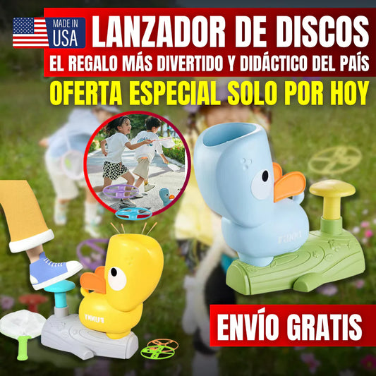 DINOSAURIO TIRA DISCOS ¡REGALO! 