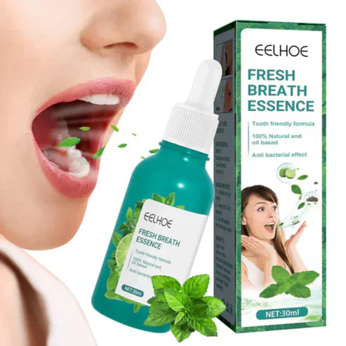 FRESH BREATH ESSENCE® - GOTAS NATURALES PARA EL MAL ALIENTO IMPORTADAS 