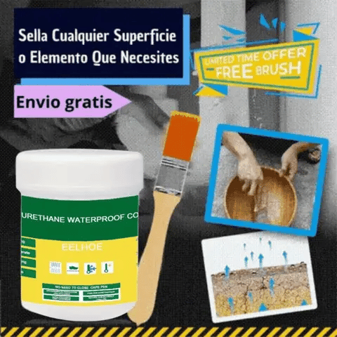 Sellador Impermeable de Grietas y Fugas 