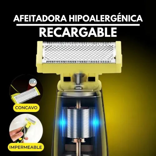 Afeitadora Hipoalergénica Recargable